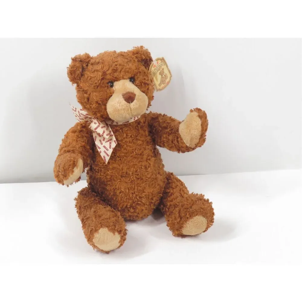 GUND Paxton Jointed Plush Bear Stuffed Animal Collectible 15291 13” NWT